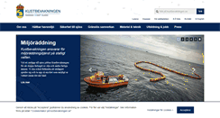 Desktop Screenshot of kustbevakningen.se